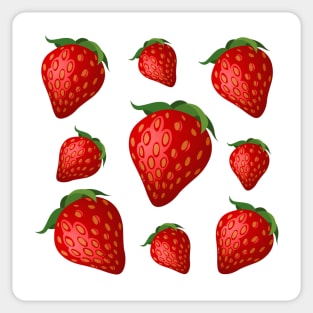 Strawberry Decor I Sticker